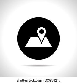 Map pointer icon