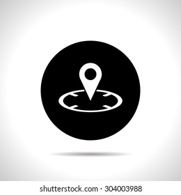 Map pointer icon
