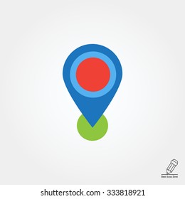 Map pointer icon