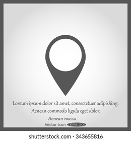 Map pointer icon