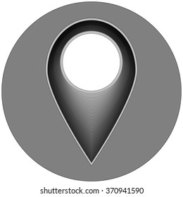 Map pointer icon