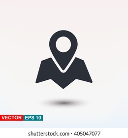 Map pointer icon