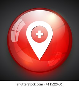 Map pointer icon