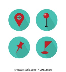 Map pointer icon