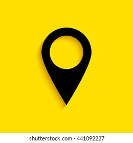 Map pointer icon.