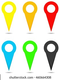 Map pointer icon.