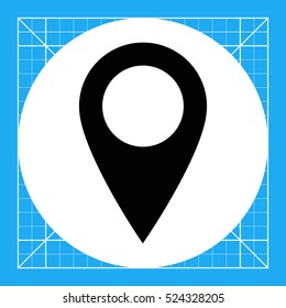 Map pointer icon