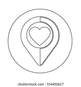 Map pointer icon