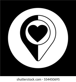 Map pointer icon