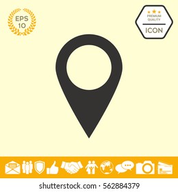 Map pointer icon