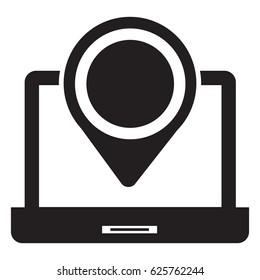 Map With Pointer Icon