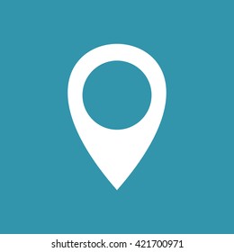 Map Pointer Icon. Eps-10.