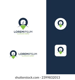 Map pointer icon. GPS location symbol.Vector illustration.