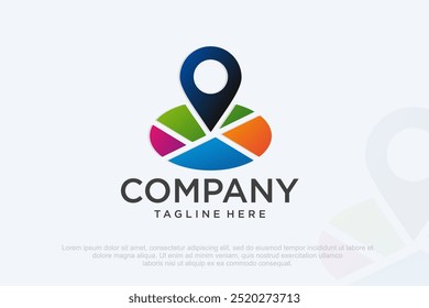 Map pointer icon. GPS location symbol.Vector illustration.