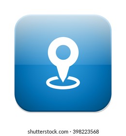 Map pointer icon - location button