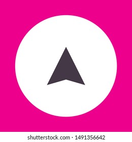 Map pointer icon . Lorem Ipsum Illustration design