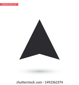 Map pointer icon . Lorem Ipsum Illustration design