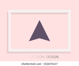 Map pointer icon . Lorem Ipsum Illustration design