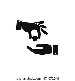 Map pointer icon set. Location symbol. Vector flat illustration.