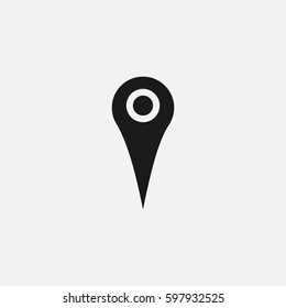 Map pointer icon Vector.