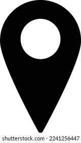 map pointer icon vector . check in location map pointer icon. GPS location symbol