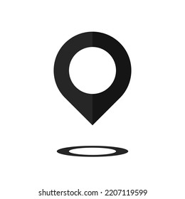 map pointer icon.Location icon simple vector