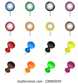 Map pointer icons