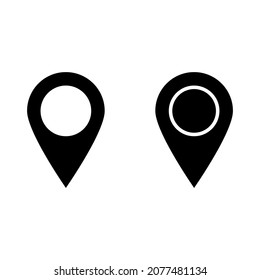 Map pointer icons for apps and web sites