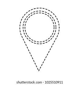map pointer location navigation icon