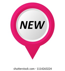 map pointer and new text