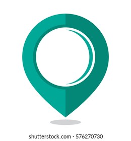 map pointer (pin)