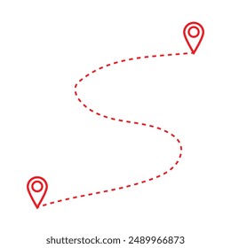 Map pointer with pin, Location icon set. Containing map, map pin, gps, destination, directions, distance, place, navigation and address icons. Solid icons vector collection.