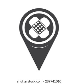 Map Pointer Plaster Icon