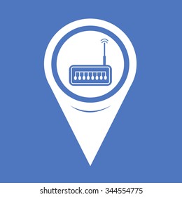 Map Pointer router icon
