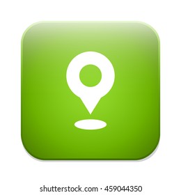 Map pointer sign. location marker