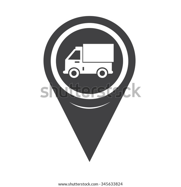 Map Pointer truck\
icon