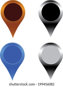 Map pointer- Vector
