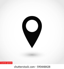 Map pointer  vector, Vector EPS 10 illustration style