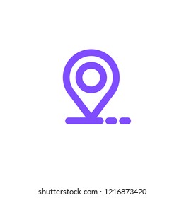 map pointer vector icon