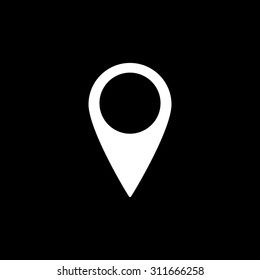 Map pointer - vector icon