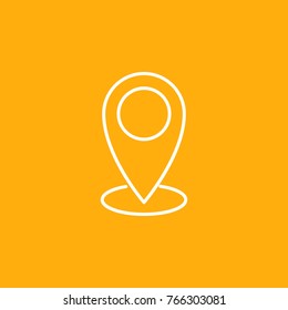 Map Pointer Vector Icon 