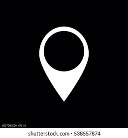 Map pointer - vector icon. navigation