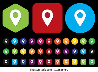 map pointers