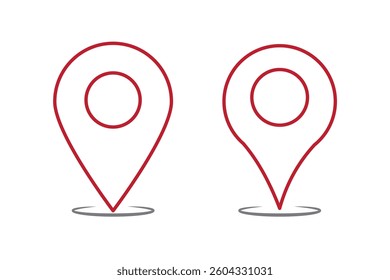 map pointers, pin, marker, navigation, GPS, position, pointer, on transparent background png