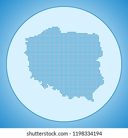 map of Poland