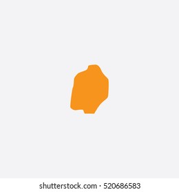 Map of Pomeroon-Supenaam Vector Illustration