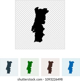 map of Portugal