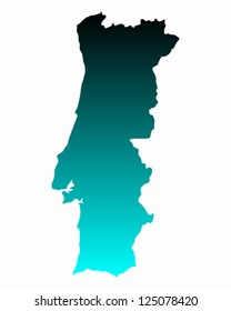 Map of Portugal