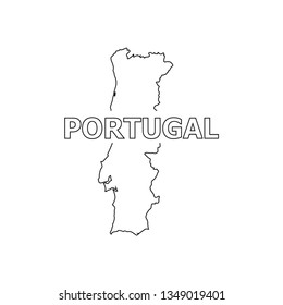 Map of Portugal