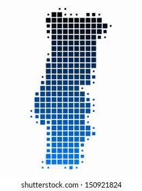Map of Portugal